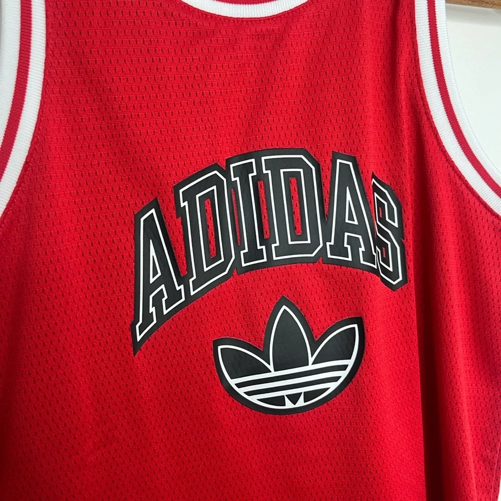 Adidas Boys Jersey Tank Size Large - Picture 5 of 7